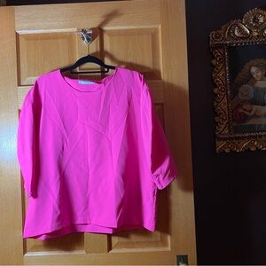 CHER hot pink blouse